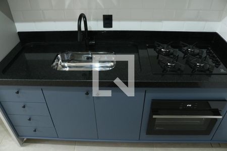 Sala e Cozinha Integrada de apartamento para alugar com 1 quarto, 27m² em Barra Funda, São Paulo