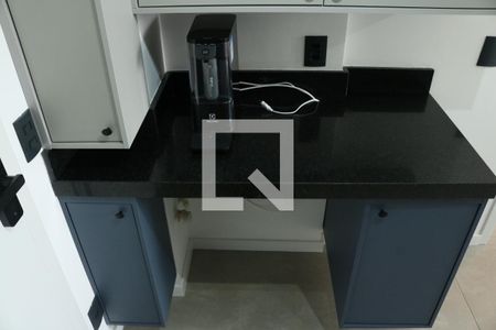 Sala e Cozinha Integrada de apartamento para alugar com 1 quarto, 27m² em Barra Funda, São Paulo