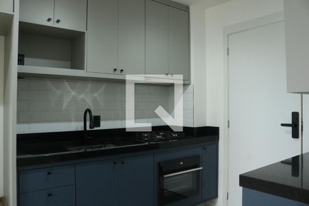 Sala e Cozinha Integrada de apartamento para alugar com 1 quarto, 27m² em Barra Funda, São Paulo
