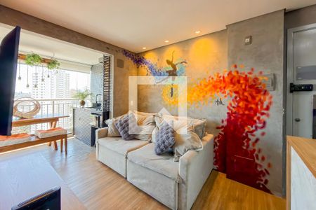 Sala de apartamento para alugar com 1 quarto, 35m² em Cambuci, São Paulo