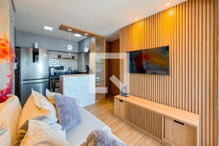 Sala de apartamento para alugar com 1 quarto, 35m² em Cambuci, São Paulo