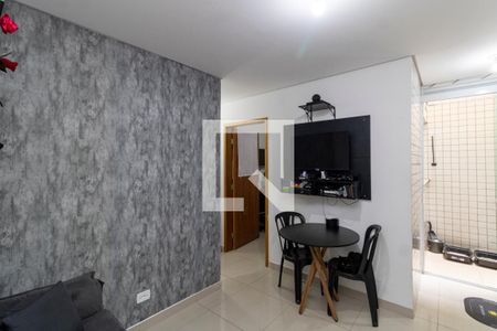 Sala/Cozinha de apartamento à venda com 1 quarto, 38m² em Vila Mazzei, São Paulo