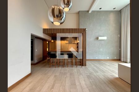 Sala  de apartamento para alugar com 3 quartos, 161m² em Brooklin, São Paulo
