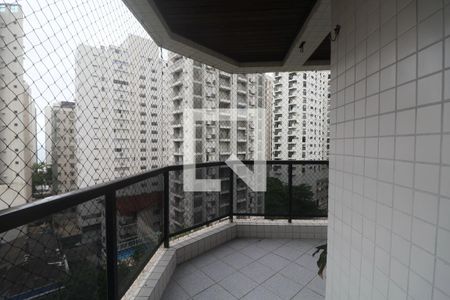 Varanda de apartamento para alugar com 3 quartos, 134m² em V Guaruja, Guarujá
