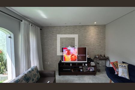 Sala de casa à venda com 3 quartos, 171m² em Vila Homero Thon, Santo André