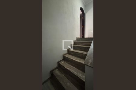 Escada de casa à venda com 3 quartos, 171m² em Vila Homero Thon, Santo André