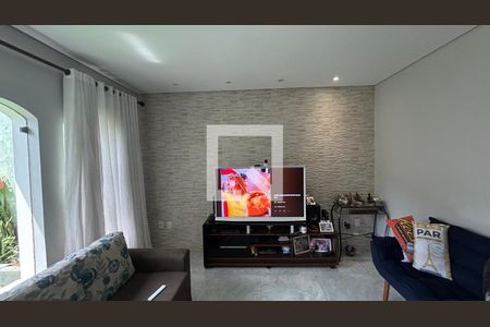 Sala de casa à venda com 3 quartos, 171m² em Vila Homero Thon, Santo André