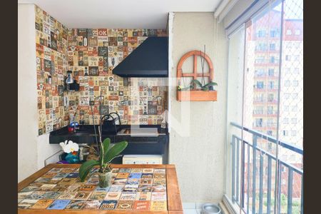 Varanda gourmet de apartamento para alugar com 3 quartos, 75m² em Centro, Guarulhos