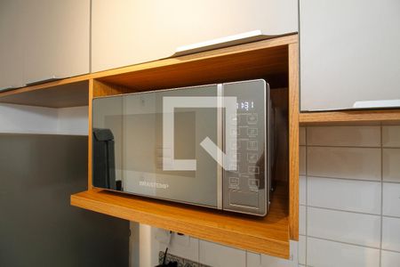Micro-ondas de kitnet/studio à venda com 1 quarto, 25m² em Pinheiros, São Paulo