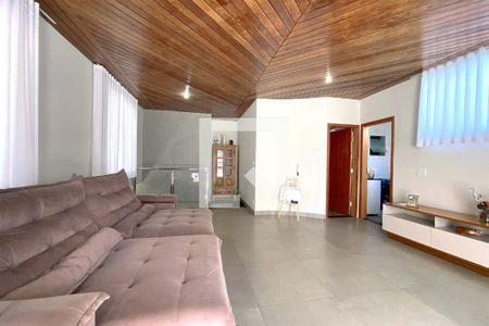 Sala de Esta de apartamento à venda com 5 quartos, 250m² em Silveira, Belo Horizonte
