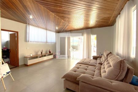 Sala de Estar de apartamento à venda com 5 quartos, 250m² em Silveira, Belo Horizonte