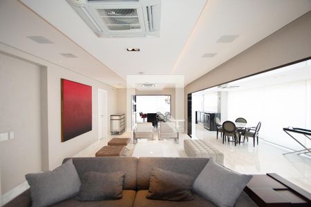 sala de estar de apartamento à venda com 3 quartos, 233m² em Paraíso, São Paulo