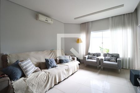 Sala de casa de condomínio para alugar com 5 quartos, 292m² em Aclimação, Uberlândia