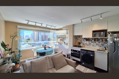 Sala/Cozinha/Área de serviço de apartamento para alugar com 1 quarto, 32m² em Água Branca, São Paulo