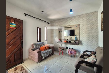 Sala  de casa de condomínio para alugar com 2 quartos, 85m² em Vargem Pequena, Rio de Janeiro