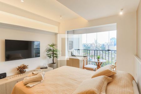 Studio de kitnet/studio para alugar com 1 quarto, 24m² em Vila Cordeiro, São Paulo