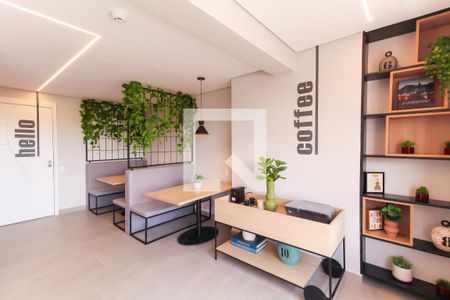 Área comum de kitnet/studio à venda com 1 quarto, 28m² em Alto da Mooca, São Paulo