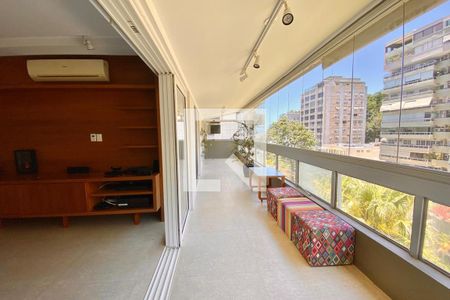 VARANDA de apartamento à venda com 3 quartos, 170m² em Leblon, Rio de Janeiro
