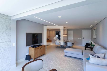 Sala de apartamento à venda com 4 quartos, 143m² em Santo Antônio, Belo Horizonte