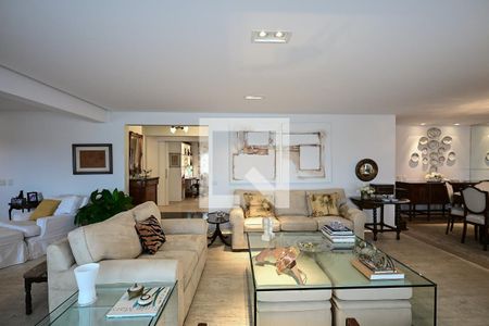 Sala de apartamento para alugar com 3 quartos, 182m² em Real Parque, São Paulo
