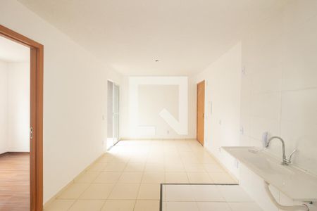 Sala/Cozinha de apartamento para alugar com 2 quartos, 48m² em Guaratiba, Rio de Janeiro