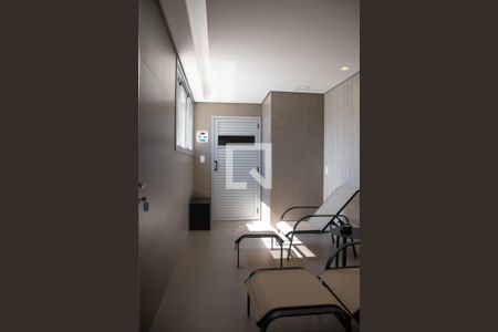 Sauna de kitnet/studio para alugar com 1 quarto, 40m² em Barro Preto, Belo Horizonte