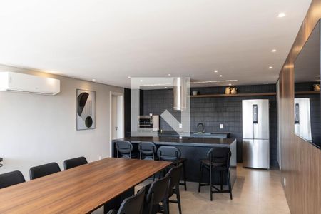 Área comum - Salão de festas de kitnet/studio para alugar com 1 quarto, 40m² em Barro Preto, Belo Horizonte