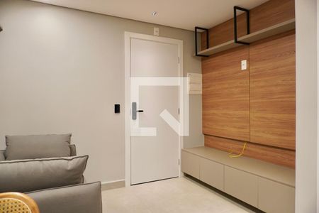 Sala de apartamento para alugar com 1 quarto, 40m² em Barro Preto, Belo Horizonte