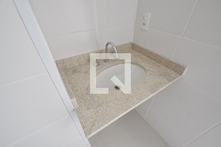 Banheiro de kitnet/studio à venda com 1 quarto, 21m² em Alto do Ipiranga, São Paulo