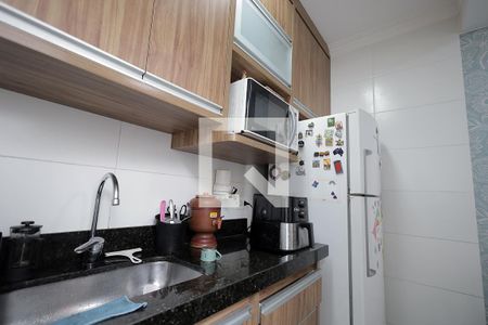 Cozinha de apartamento à venda com 2 quartos, 90m² em Vila Aquilino, Santo André