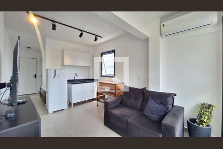 Sala/Cozinha de apartamento para alugar com 1 quarto, 29m² em Pompeia, São Paulo