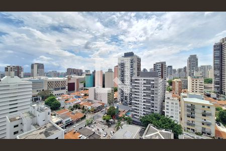 Vista da Varanda da Sala/Cozinha de apartamento para alugar com 1 quarto, 29m² em Pompeia, São Paulo