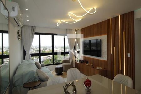 Sala de apartamento à venda com 1 quarto, 56m² em Jardim São Pedro, Porto Alegre