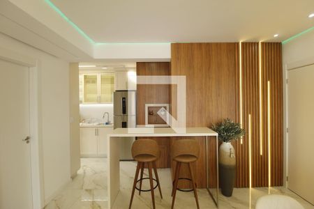 Sala de apartamento à venda com 1 quarto, 56m² em Jardim São Pedro, Porto Alegre