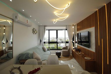 Sala de apartamento à venda com 1 quarto, 56m² em Jardim São Pedro, Porto Alegre