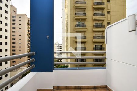 varanda Sala de apartamento para alugar com 1 quarto, 72m² em Vila Madalena, São Paulo