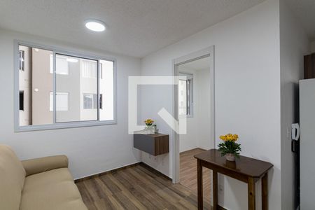 Sala e Cozinha de apartamento para alugar com 2 quartos, 35m² em Jardim America da Penha, São Paulo
