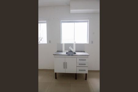 Quarto/Sala/Cozinha de kitnet/studio para alugar com 1 quarto, 25m² em Parque Pinheiros, Taboão da Serra
