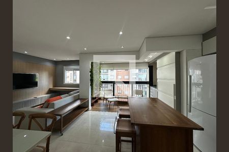 Sala de apartamento para alugar com 1 quarto, 64m² em Alphaville Empresarial, Barueri