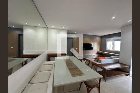 Sala de apartamento para alugar com 1 quarto, 64m² em Alphaville Empresarial, Barueri