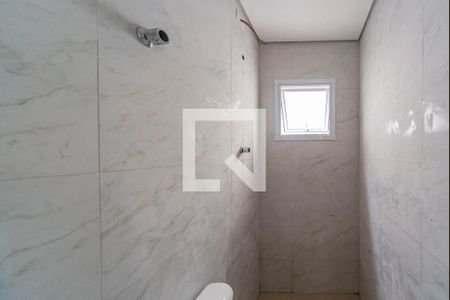 Banheiro de apartamento à venda com 2 quartos, 86m² em Vila Linda, Santo André