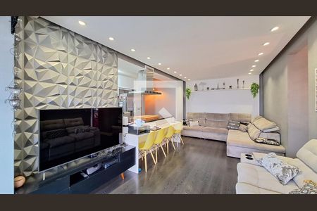 Sala de apartamento à venda com 3 quartos, 87m² em Vila Anastácio, São Paulo