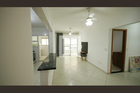 Sala de apartamento para alugar com 2 quartos, 95m² em Canto do Forte, Praia Grande