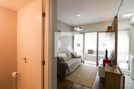 Sala / Cozinha de kitnet/studio à venda com 1 quarto, 49m² em Itaim Bibi, São Paulo