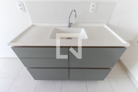 Sala - Cozinha de apartamento para alugar com 2 quartos, 33m² em Fazenda Aricanduva, São Paulo