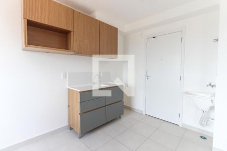 Sala - Cozinha de apartamento para alugar com 2 quartos, 33m² em Fazenda Aricanduva, São Paulo