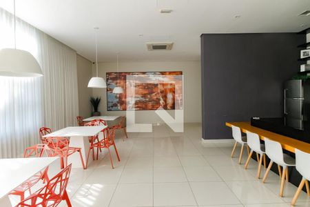 Área comum - Salão de festas de apartamento para alugar com 1 quarto, 38m² em Real Parque, São Paulo