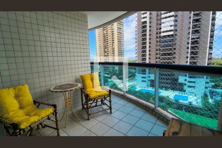 Varanda de apartamento para alugar com 3 quartos, 99m² em Barra da Tijuca, Rio de Janeiro