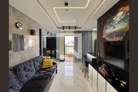 Sala  de apartamento à venda com 1 quarto, 45m² em Nova Piraju, São Paulo
