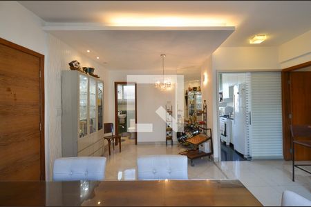 Sala Ambientes de apartamento à venda com 3 quartos, 160m² em Funcionários, Belo Horizonte